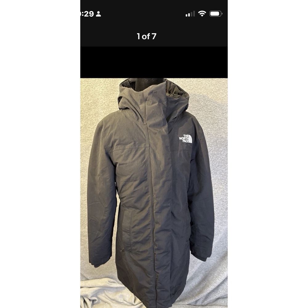 The North Face 600 Down Fill Arctic Parka Jacket Extra Small - Black